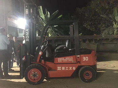 急客戶之所急，永新昌叉車服務暖人心